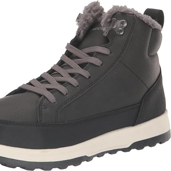 Weatherproof LogJam Boots Winter Snow Sneaker Boots Size 12 Dark Gray - Picture 2 of 14